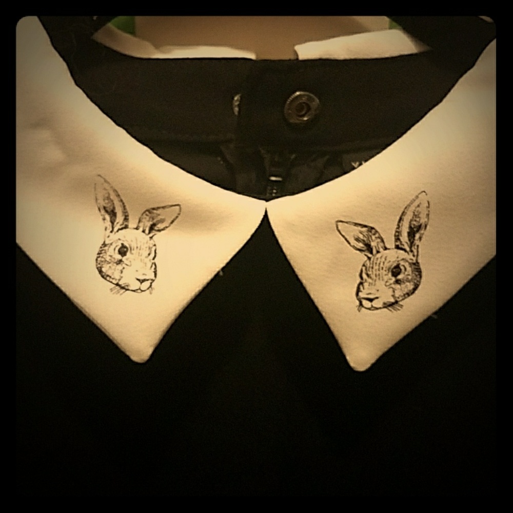 VICTORIA BECKHAM for Target Black Bunny collar